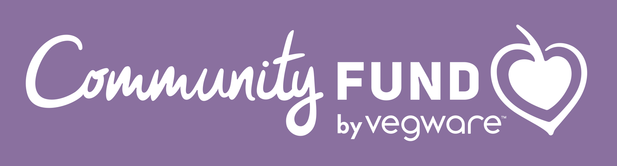 Vegware Community Fund logo - Purple